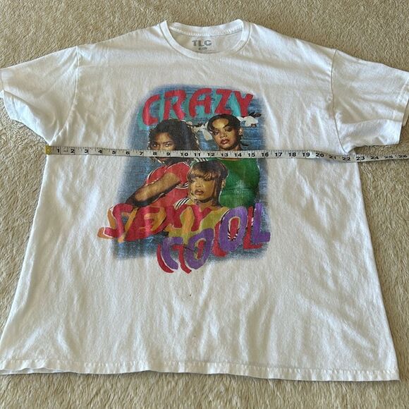 TLC short sleeve shirt white size XL - Picture 7 of 16